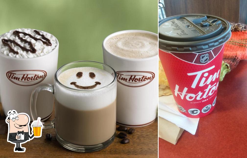 Profitez d'une boisson à Tim Hortons