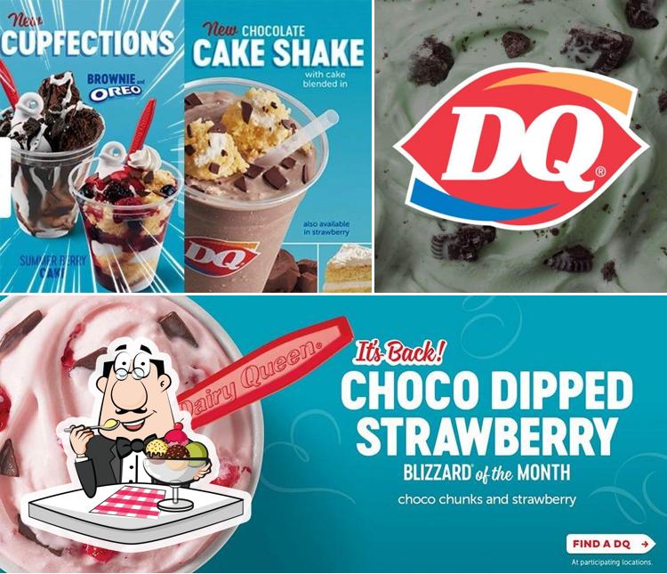 Dairy Queen (Treat) offre une éventail de plats sucrés