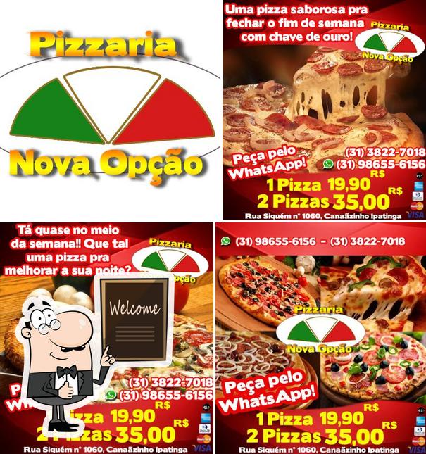 Here's an image of Pizzaria Nova Opção Ipatinga Ipatinga MG