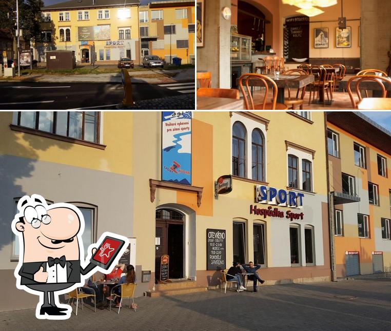Estas son las fotos donde puedes ver exterior y interior en Restaurant Goodness (Hospůdka Sport)