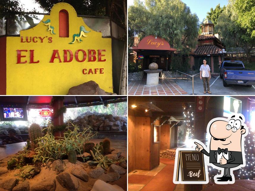 Here's a pic of Lucy's El Adobe Cafe