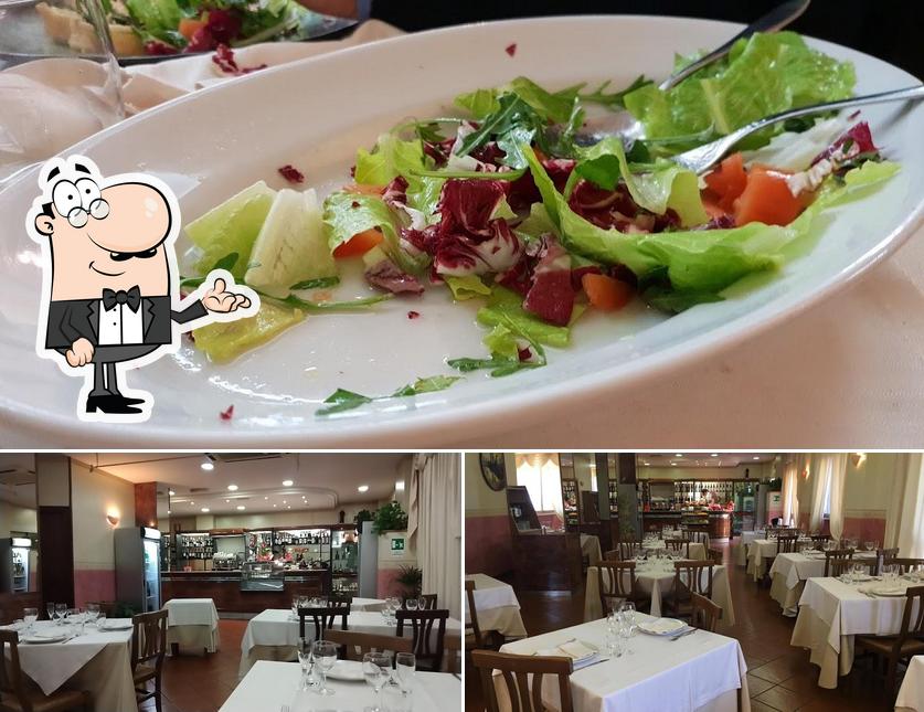 La immagine di interni e cibo da Savone - Il ristorante, la pizzeria. A pochi minuti da Frosinone. Servizio d'asporto