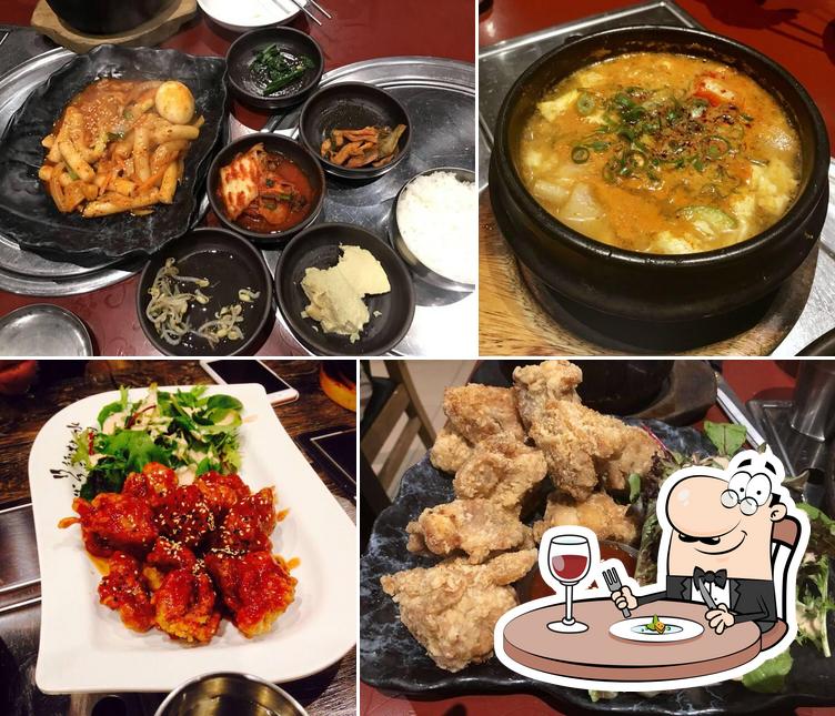 Meals at Won Jo Korean BBQ Strathfield