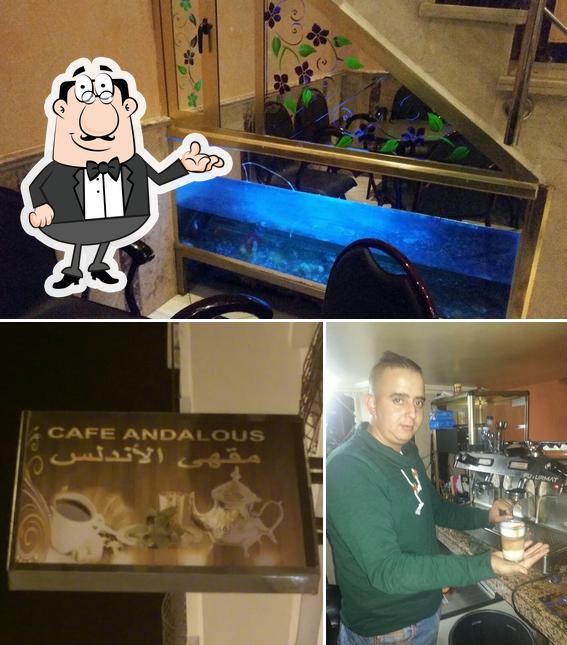 Café al andalous cafe, Tanger