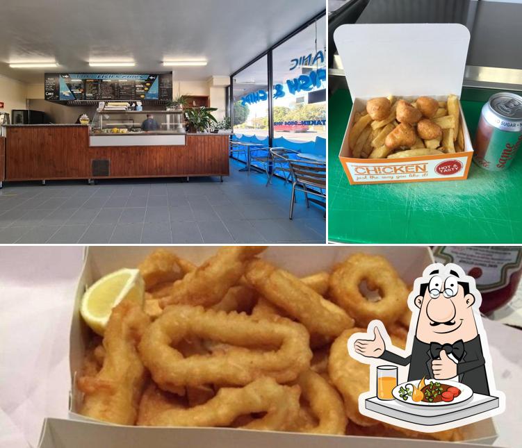 Titanic Fish & Chips is distinguished by food and interior