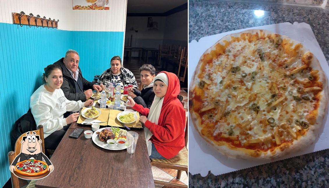 Prova una pizza a Malik Grill kebab