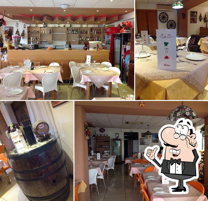 L'intérieur de Al Dente Pizzeria Ristorante