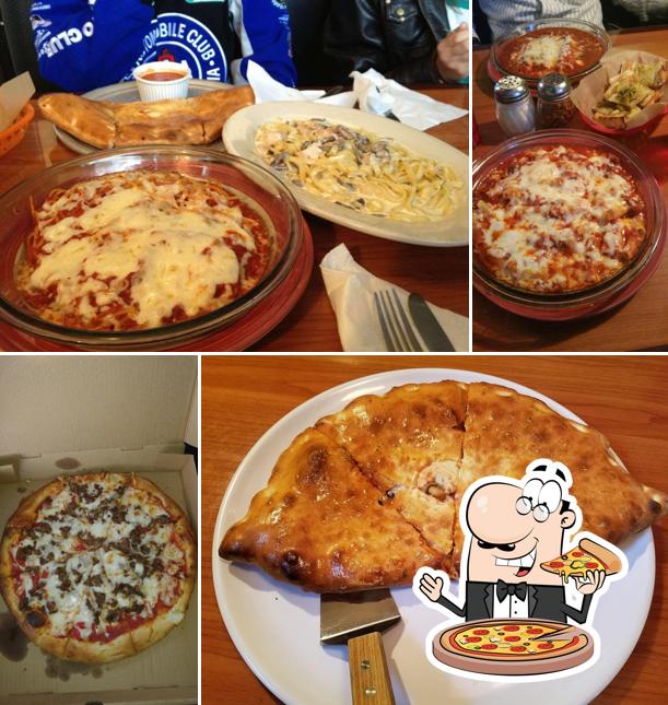 Try out pizza at Giardino Pizzeria & Restaurant