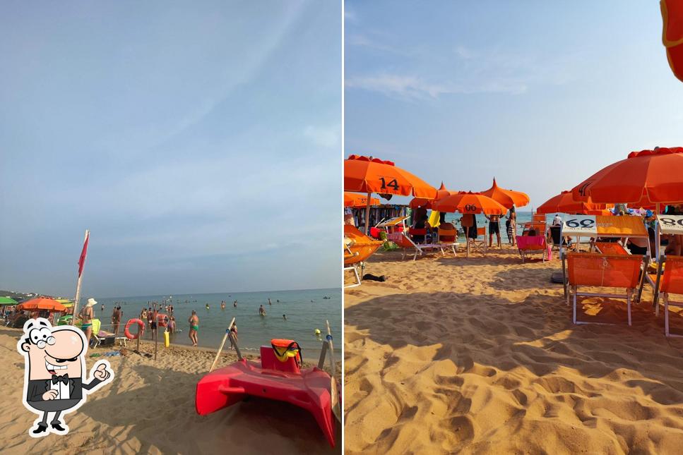 Gli interni di Spiaggia di posto vecchio