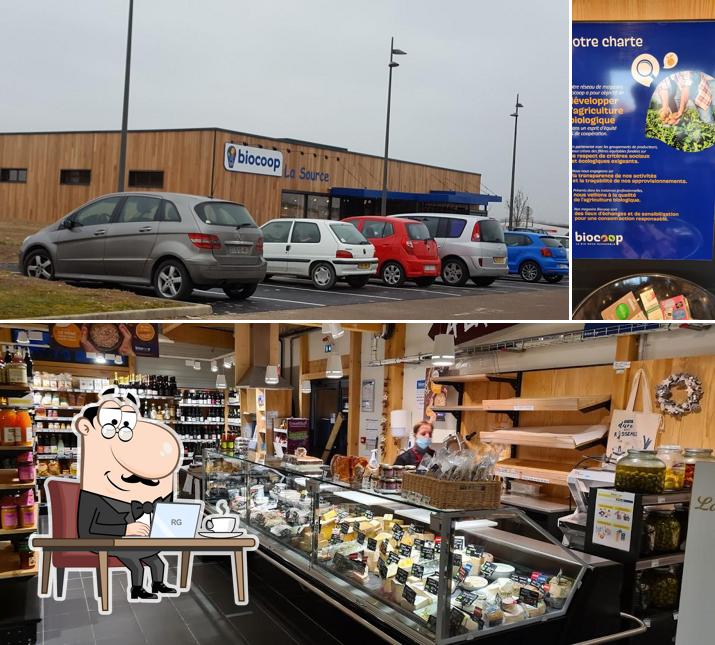 Découvrez l'intérieur de Biocoop La Source