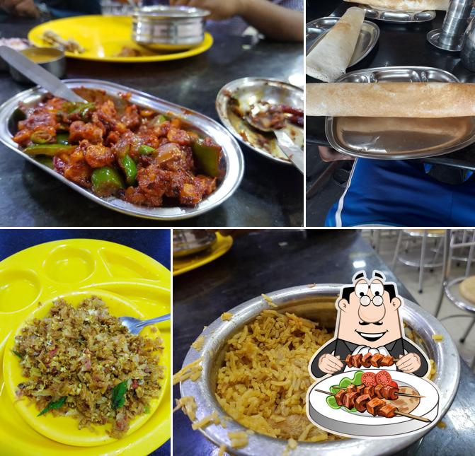 Food at Hotel Anjappar Veg/nonveg