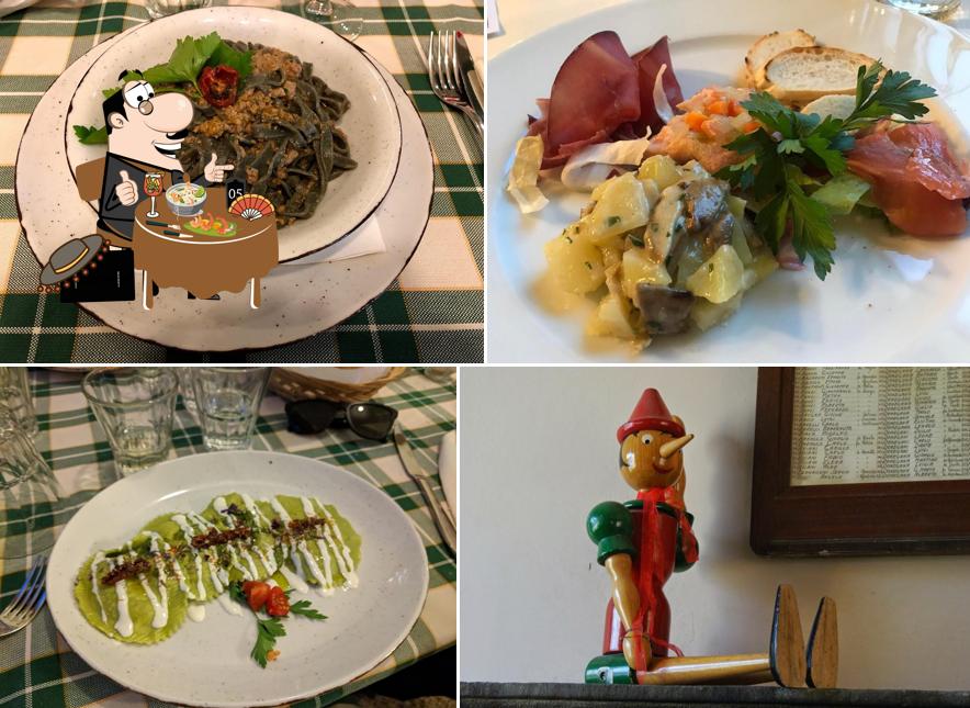 Platti al Trattoria La Moltrasina
