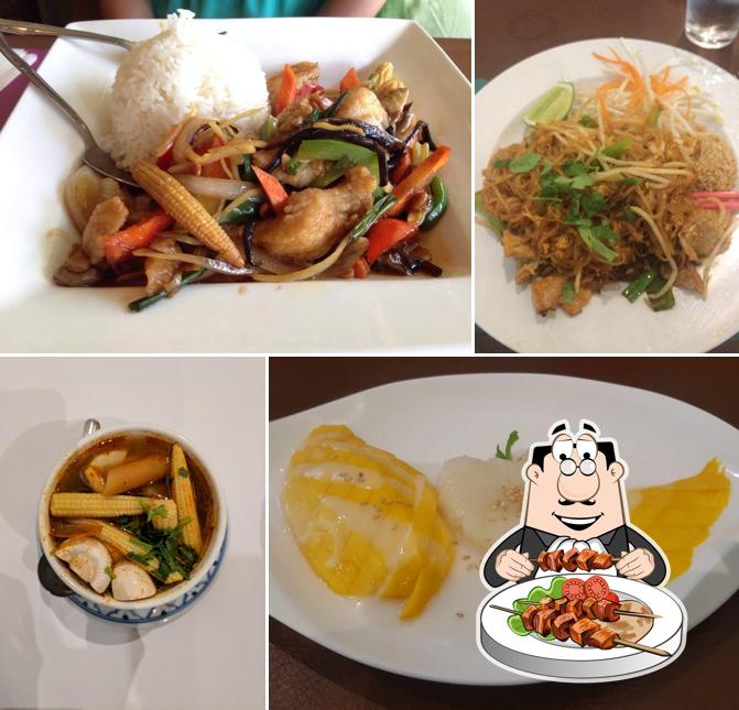 Food at Grand Avenue Thai Cuisine
