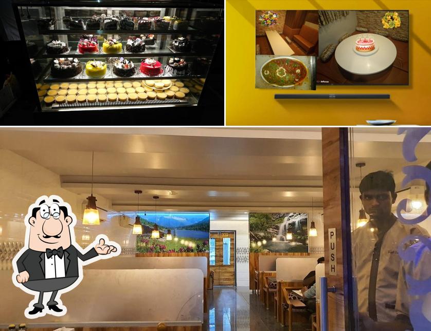 Among different things one can find interior and food at Maaz Family Restaurant