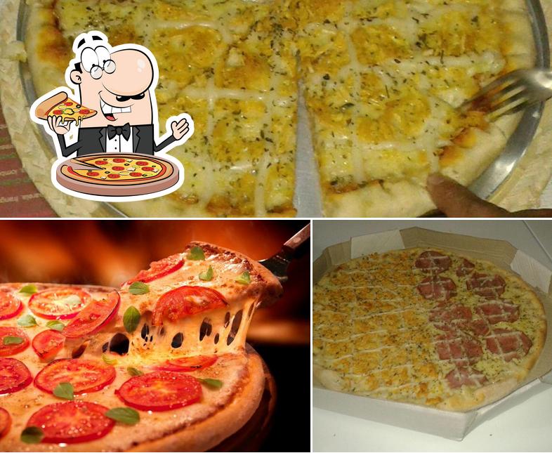 Escolha pizza no Pizzaria Divina MASSA