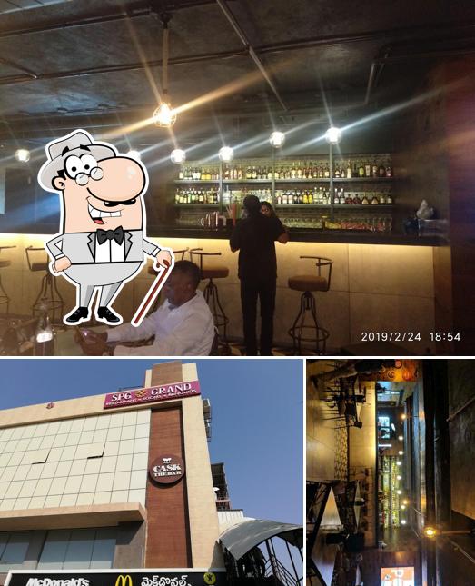 Check out how CASK - The Bar looks outside