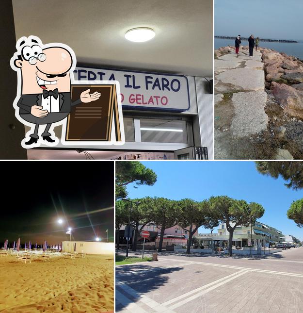 L'extérieur de Gelateria IL FARO