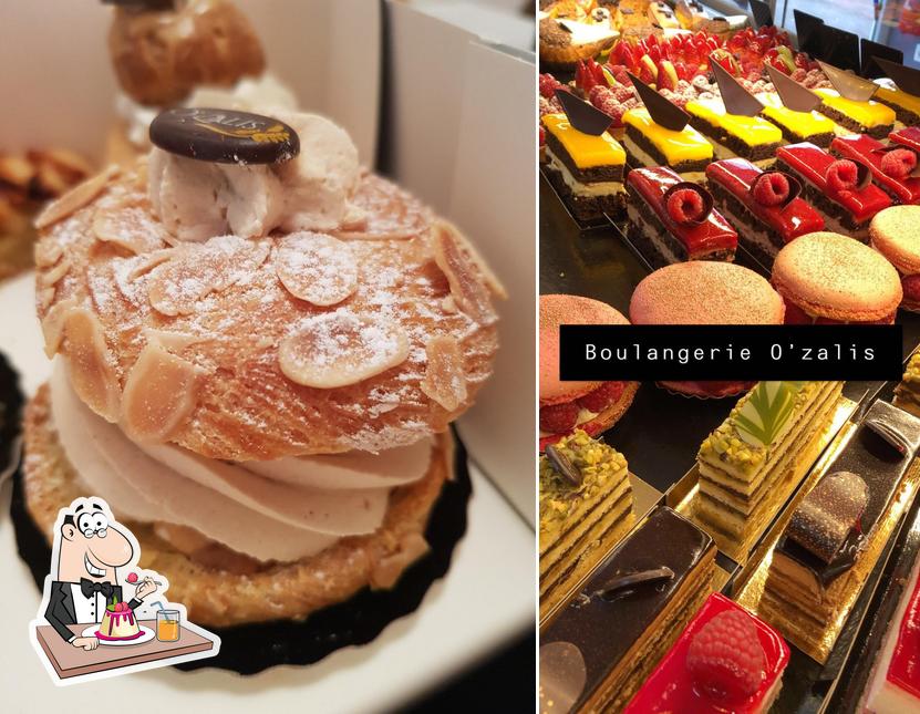 Boulangerie O'ZALIS propose un nombre de desserts