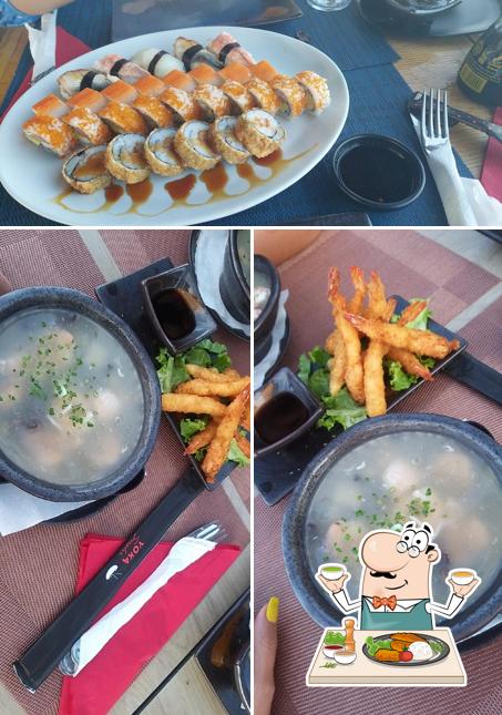 Plats à Yoka Sushi x l'Atelier Burger - Kenitra