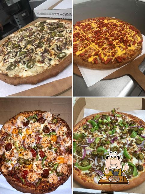 Try out pizza at Big Rol's Pizza