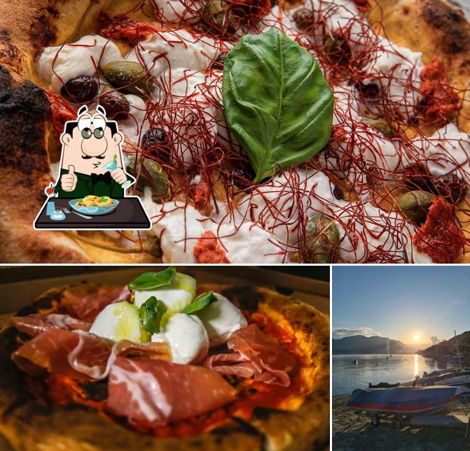 Tra le varie cose da Mati'sse Gourmet Pizza & Fine Art si possono trovare la cibo e esterno