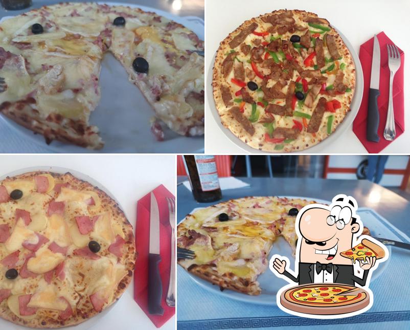 A Pizza Palace 55, vous pouvez prendre des pizzas