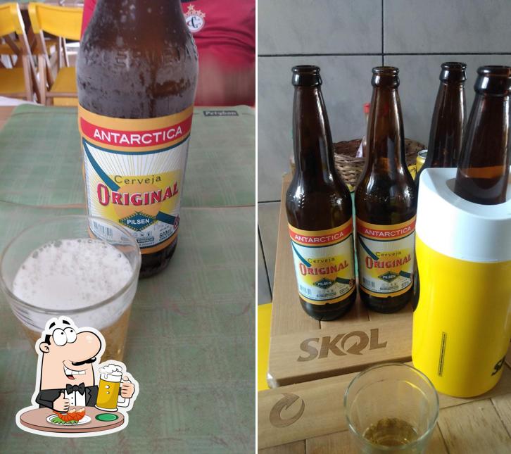 Peça uma tulipa de cerveja leve ou escura