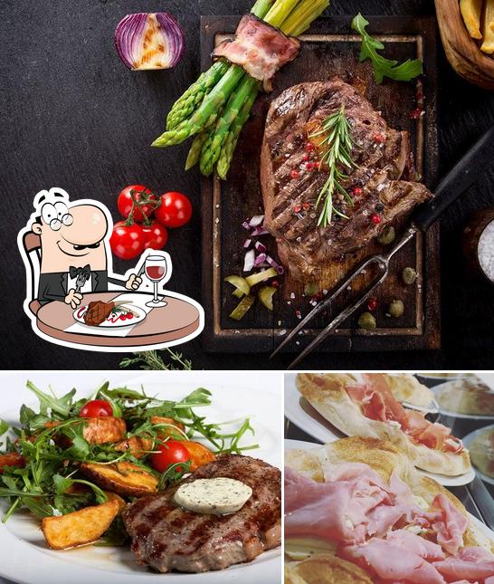 Prova i piatti di carne a Bar & Food