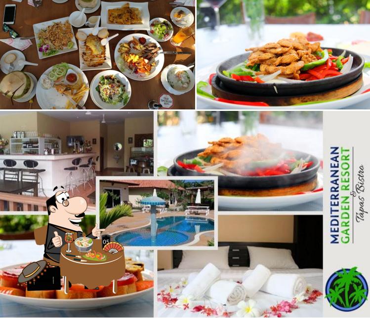 Food at Mediterranean Garden Resort & Tapas Bistro