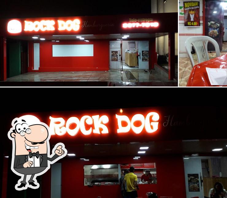 Veja imagens do interior do Rock Dog hamburgueria