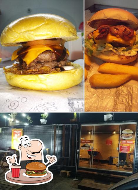 Consiga um hambúrguer no Spazio Burguer