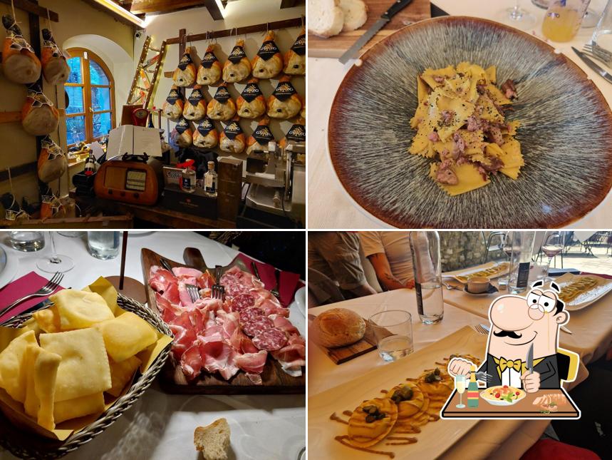 Platti al Ristorante Taverna del Castello