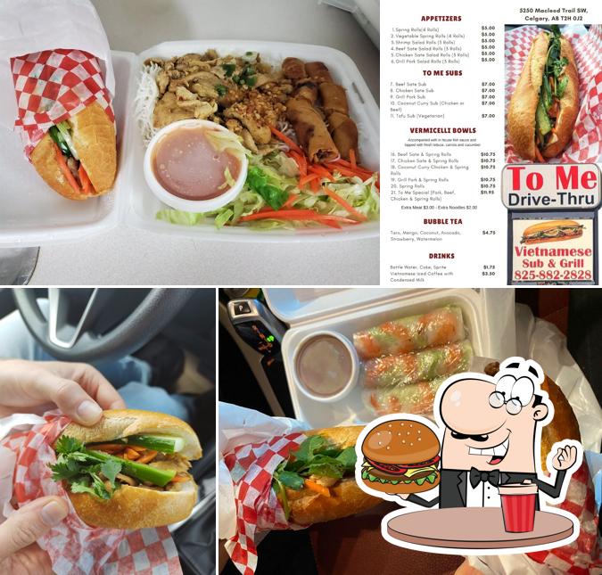 Les hamburgers de To Me Vietnamese Sub will conviendront différents goûts