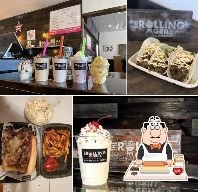 The Rolling Grill Pit Beef & Catering in Nottingham Restaurant menu