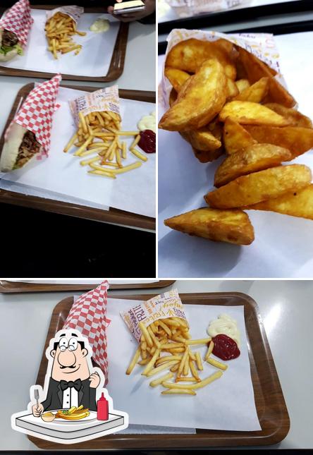 Essayez des frites à Pizza Presto