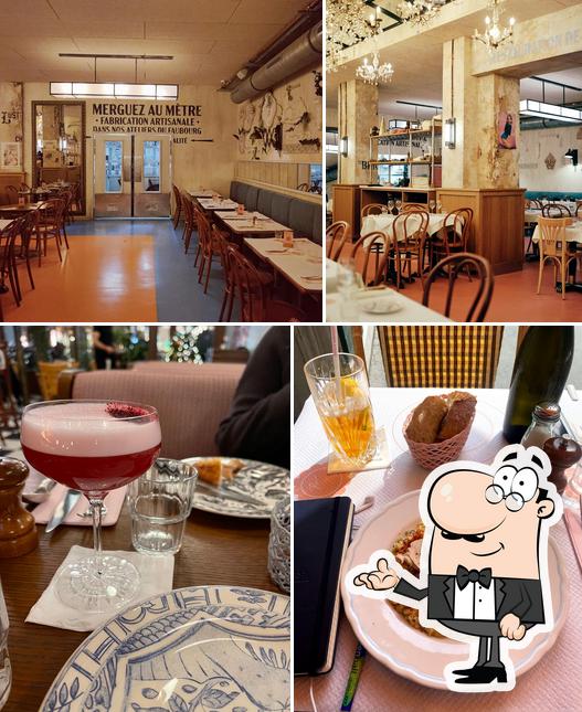 Brasserie Rosie restaurant, Paris, 53 Rue du Faubourg SaintAntoine