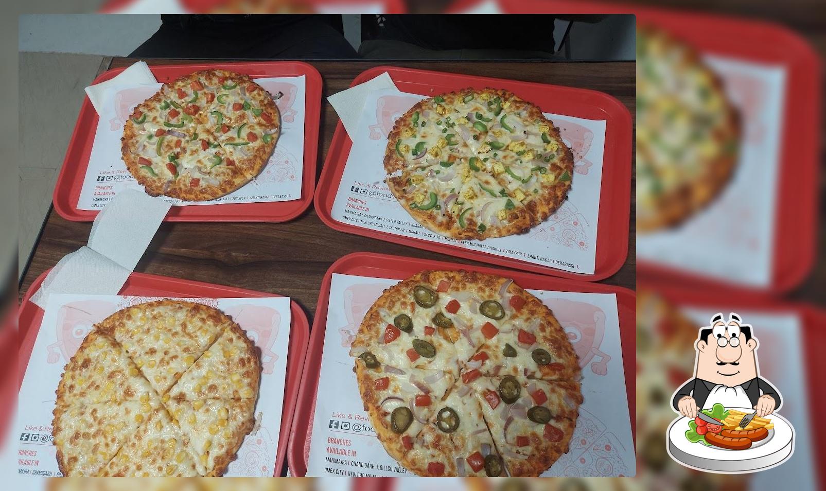 Foody Hub Pizza Chandigarh University, Best Pizza Restaurant near Kharar & Chandigarh University