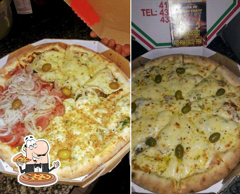 Peça pizza no Pizzaria Nalenha