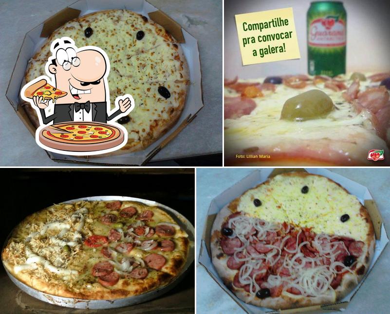 Experimente pizza no Pizzaria Paulista