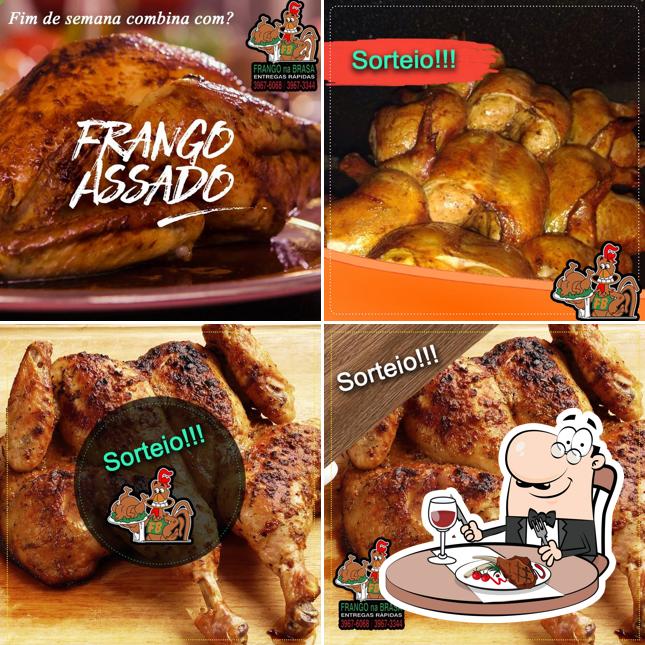 Escolha refeições de carne no Frango Na Brasa