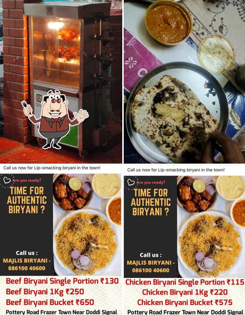 Meals at Majlis Briyani & Kebab