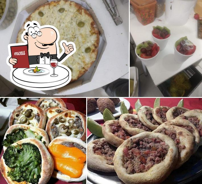 Comida em Pizzaria Pilão