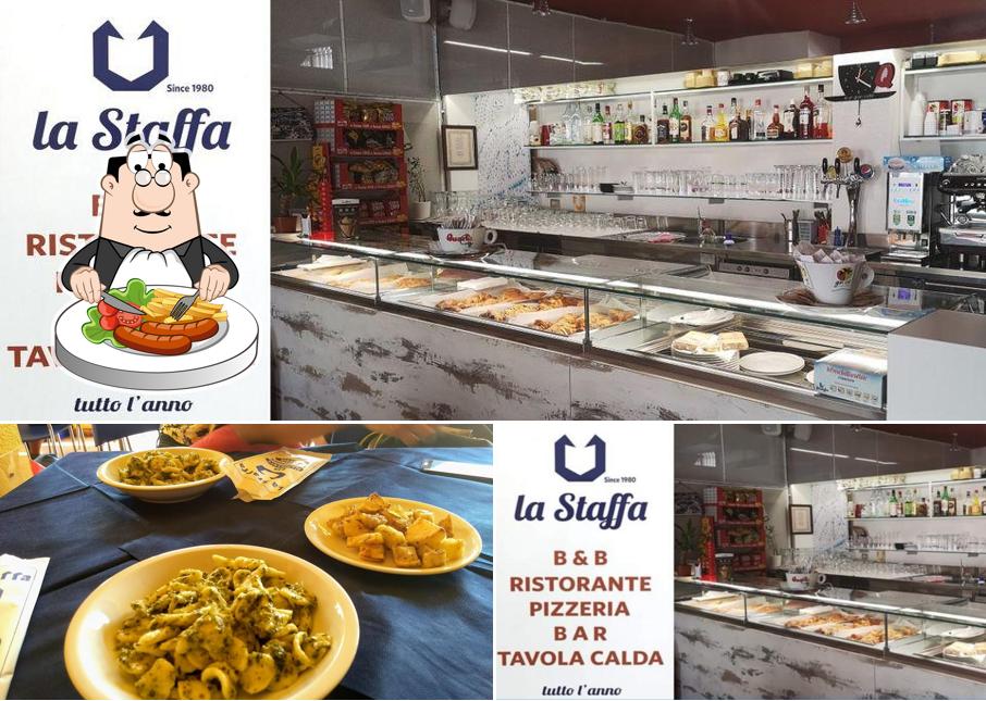 Platti al Ristorante Pizzeria LA STAFFA
