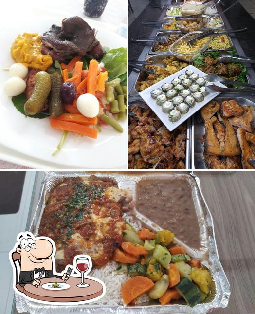 Comida em Restaurante Chácara Grill