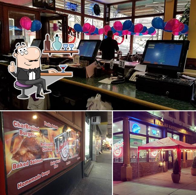 Texas Rotisserie & Grill, 2581 Broadway in West New York Restaurant