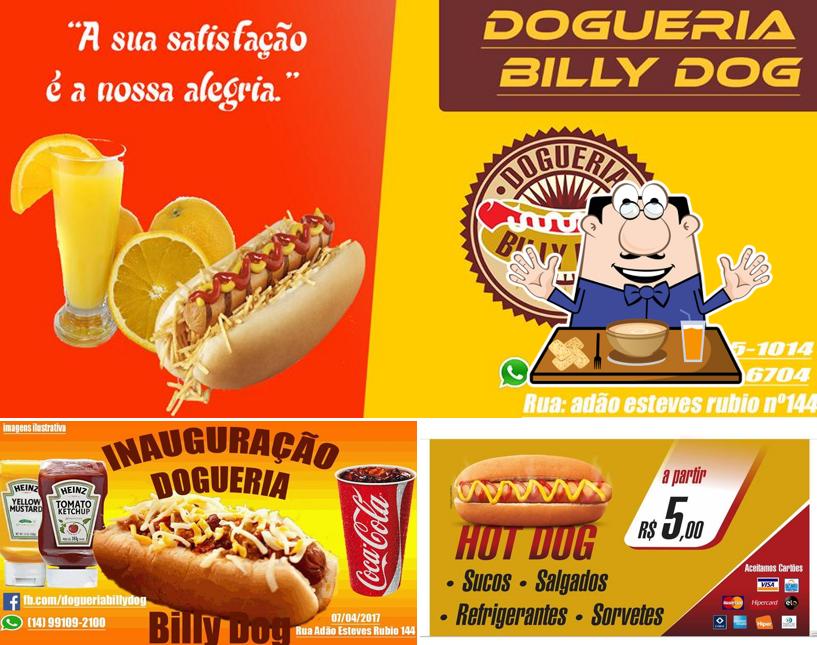 Comida em Dogueria Billy dog