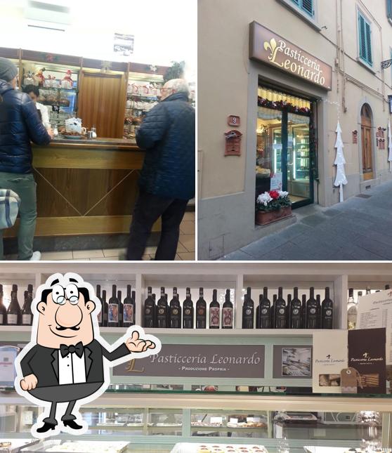 La foto di interni e esterno da Pasticceria Leonardo