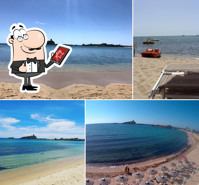 Goditi la vista dall'area esterna di Il Villaggio 88 - Stabilimento balneare