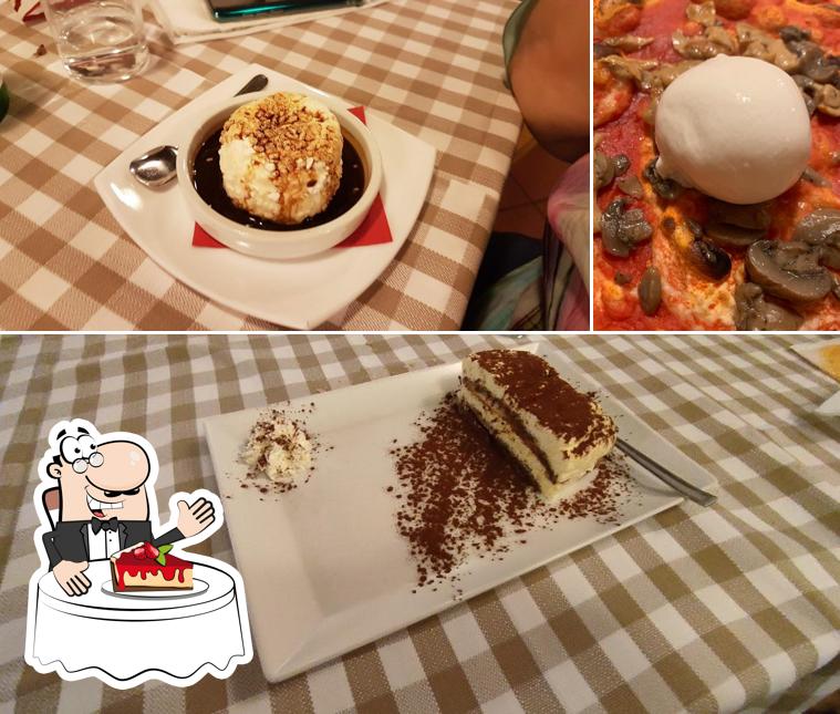 Pizzeria Trattoria Occhial propone un'ampia gamma di dessert