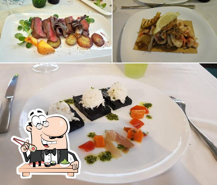 Ordina le diverse opzioni di sushi